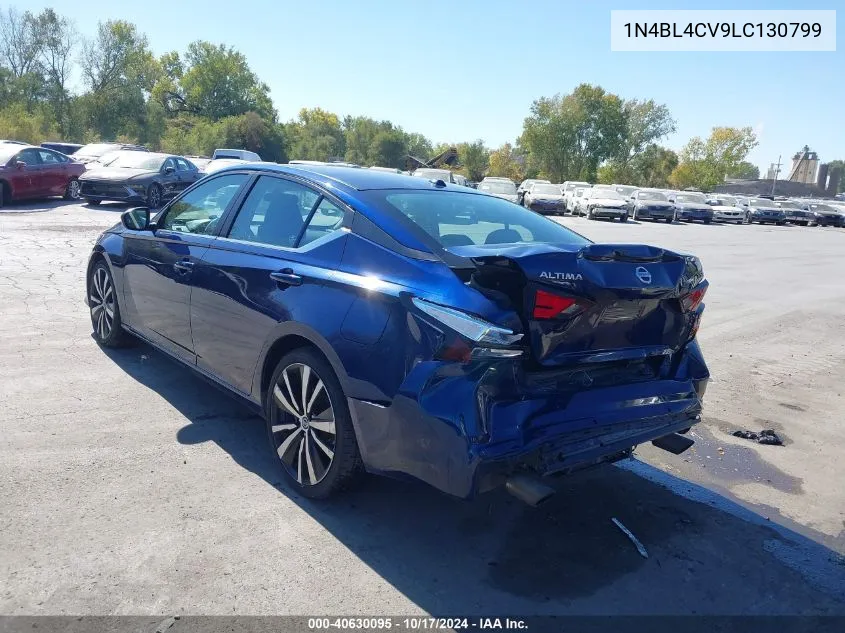 2020 Nissan Altima Sr Fwd VIN: 1N4BL4CV9LC130799 Lot: 40630095