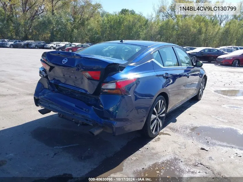 2020 Nissan Altima Sr Fwd VIN: 1N4BL4CV9LC130799 Lot: 40630095