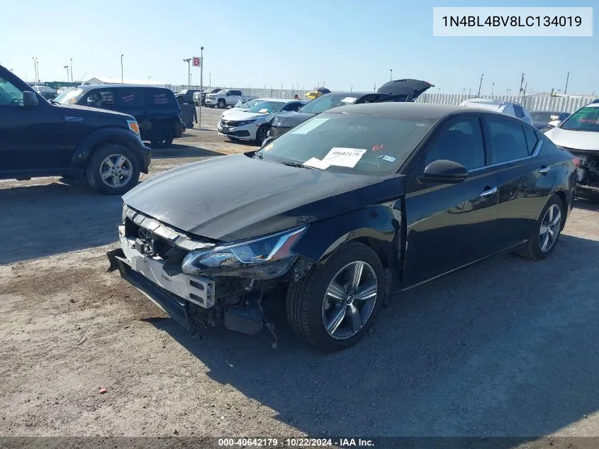 2020 Nissan Altima S Fwd VIN: 1N4BL4BV8LC134019 Lot: 40642179