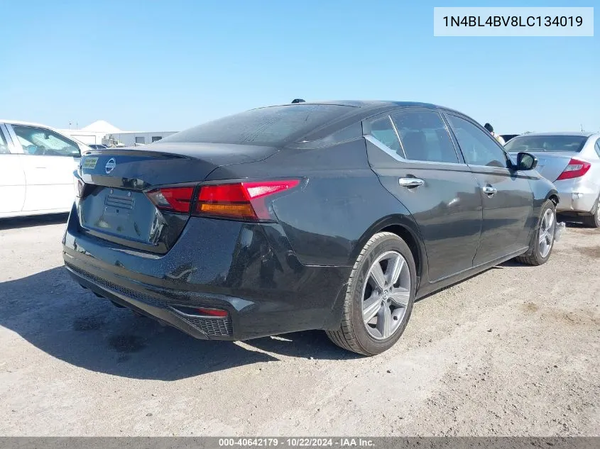 2020 Nissan Altima S Fwd VIN: 1N4BL4BV8LC134019 Lot: 40642179