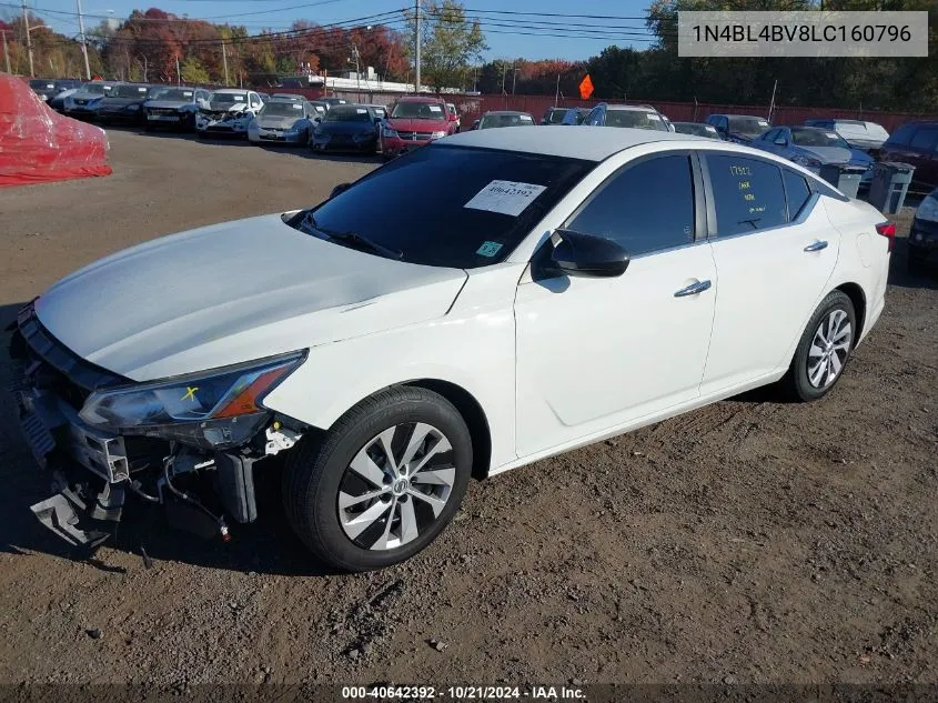 2020 Nissan Altima S VIN: 1N4BL4BV8LC160796 Lot: 40642392