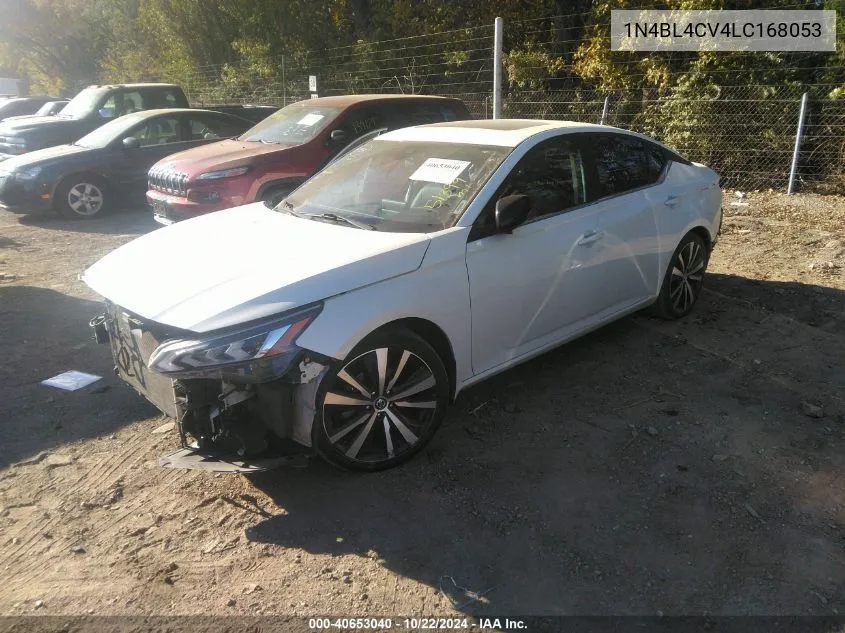 2020 Nissan Altima Sr Fwd VIN: 1N4BL4CV4LC168053 Lot: 40653040