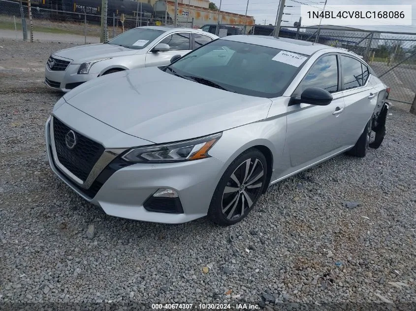 2020 Nissan Altima Sr Fwd VIN: 1N4BL4CV8LC168086 Lot: 40674307