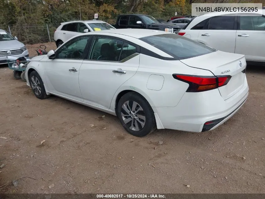 2020 Nissan Altima S Fwd VIN: 1N4BL4BVXLC156295 Lot: 40692517