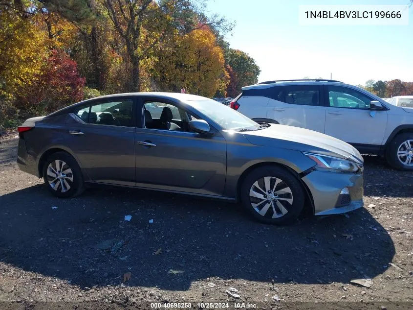 2020 Nissan Altima S Fwd VIN: 1N4BL4BV3LC199666 Lot: 40695258