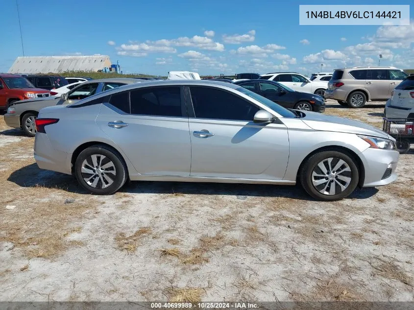 1N4BL4BV6LC144421 2020 Nissan Altima S Fwd