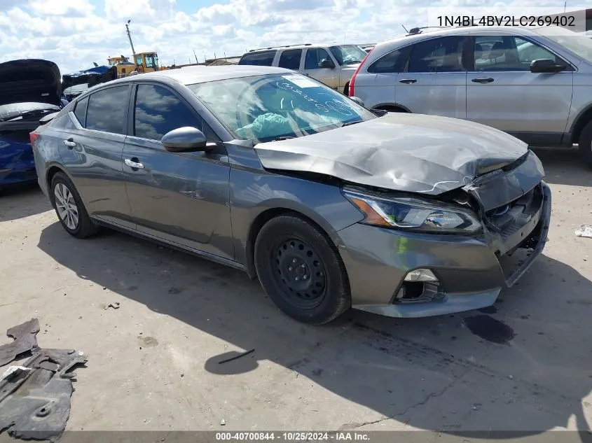 2020 Nissan Altima S Fwd VIN: 1N4BL4BV2LC269402 Lot: 40700844