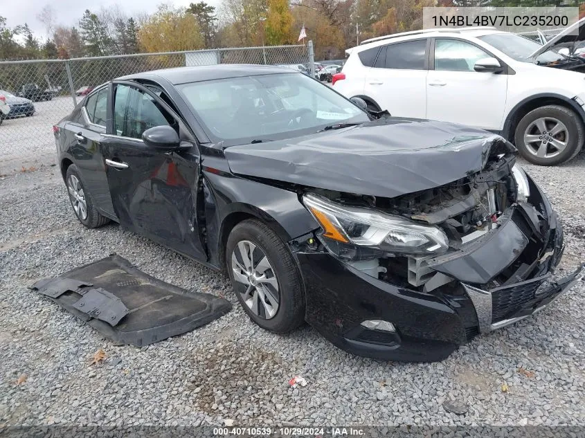 2020 Nissan Altima S Fwd VIN: 1N4BL4BV7LC235200 Lot: 40710539