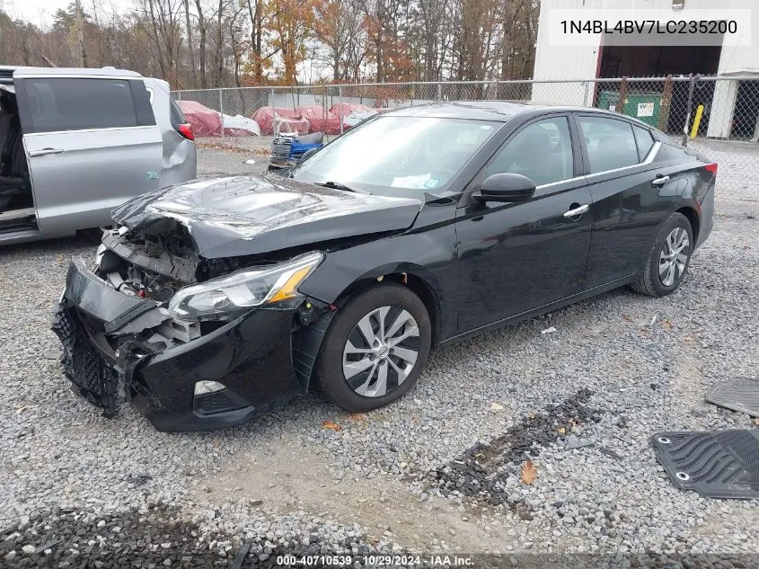 2020 Nissan Altima S Fwd VIN: 1N4BL4BV7LC235200 Lot: 40710539