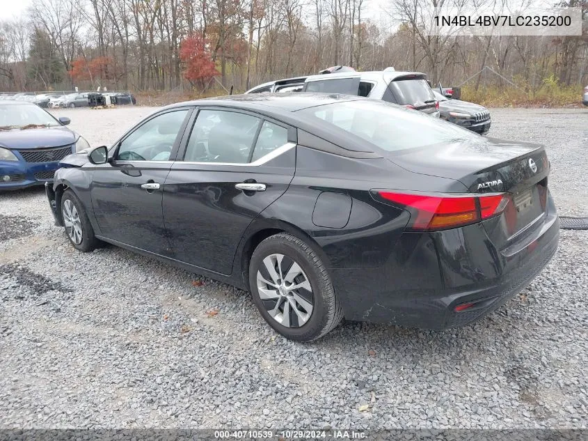 2020 Nissan Altima S Fwd VIN: 1N4BL4BV7LC235200 Lot: 40710539