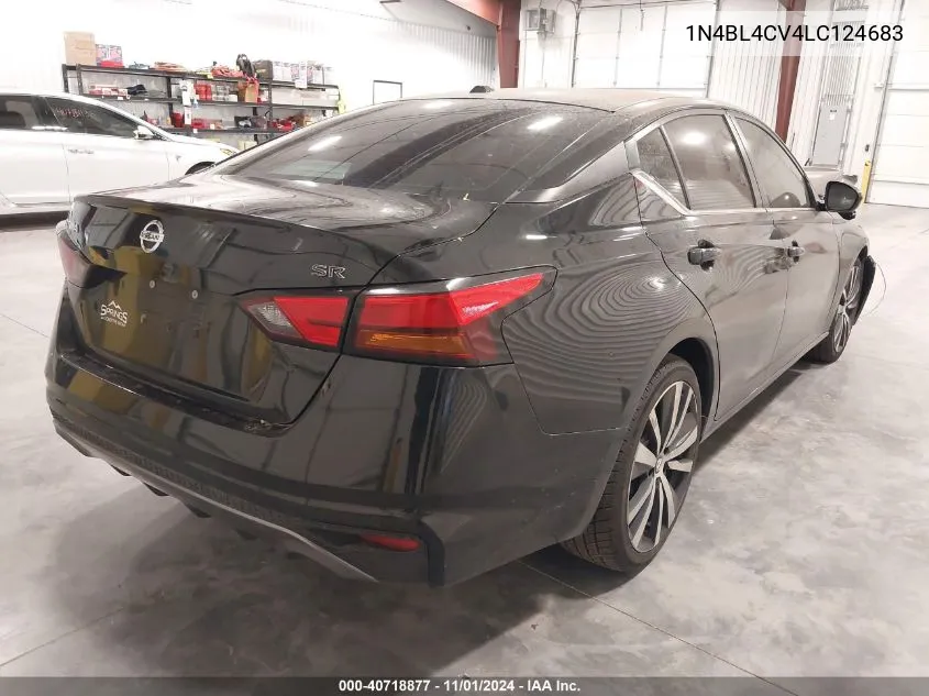 2020 Nissan Altima Sr Fwd VIN: 1N4BL4CV4LC124683 Lot: 40718877