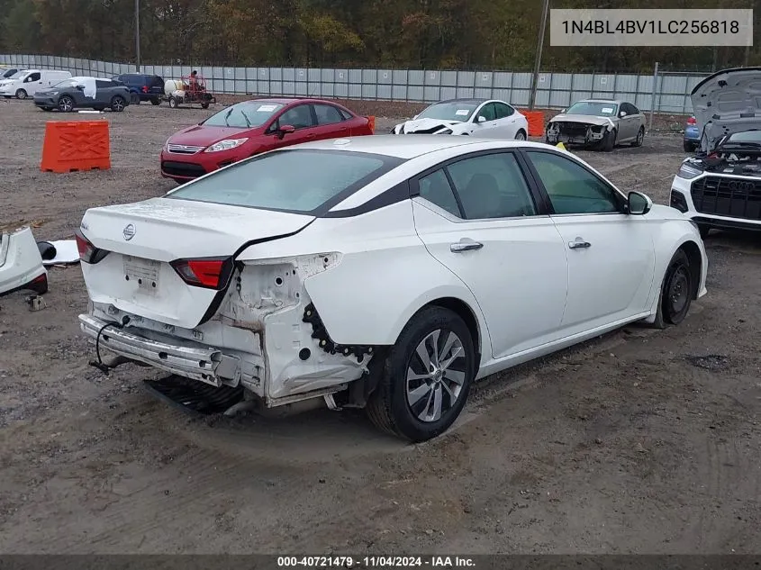 2020 Nissan Altima S Fwd VIN: 1N4BL4BV1LC256818 Lot: 40721479