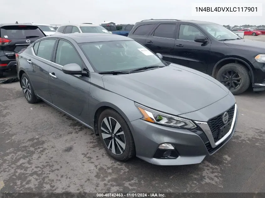 2020 Nissan Altima Sv Fwd VIN: 1N4BL4DVXLC117901 Lot: 40742463