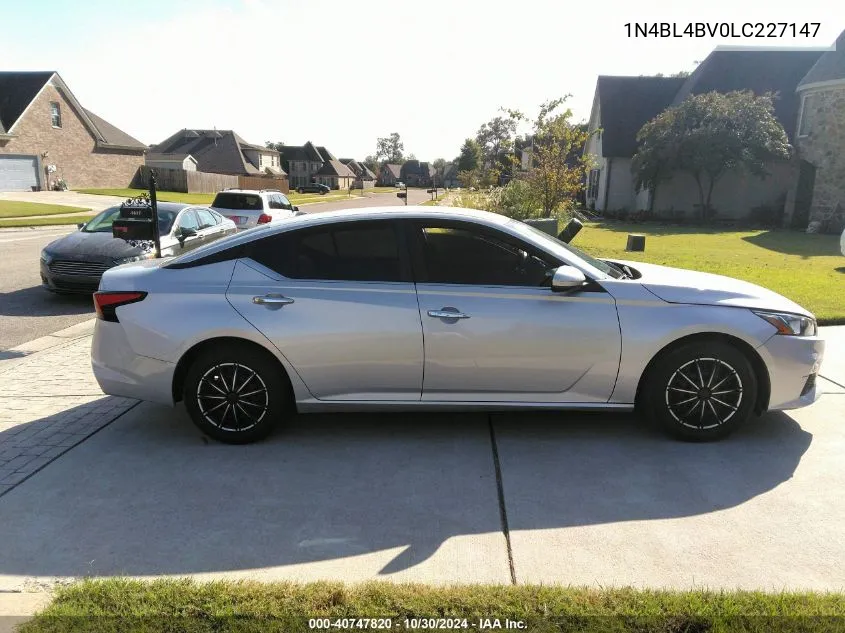 1N4BL4BV0LC227147 2020 Nissan Altima S Fwd