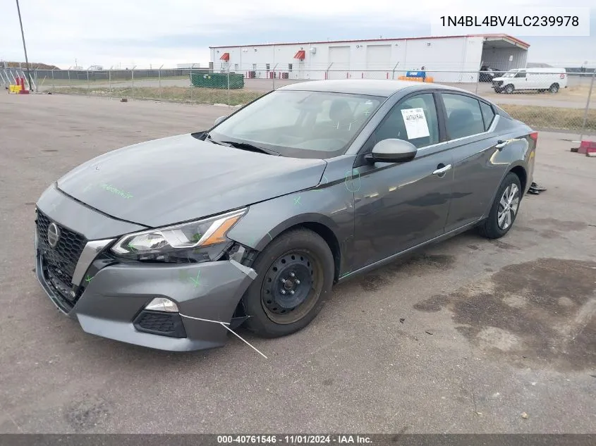 1N4BL4BV4LC239978 2020 Nissan Altima S Fwd