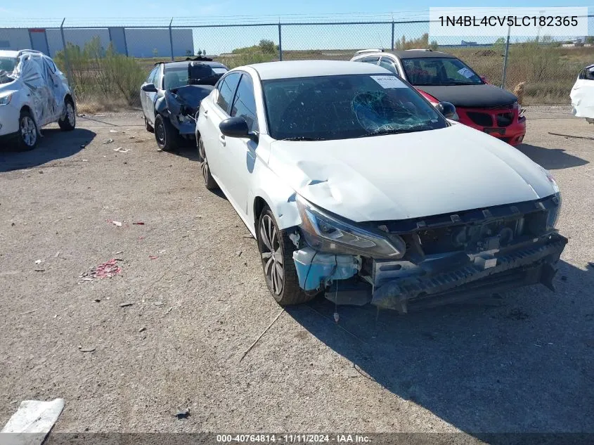 2020 Nissan Altima Sr Fwd VIN: 1N4BL4CV5LC182365 Lot: 40764814