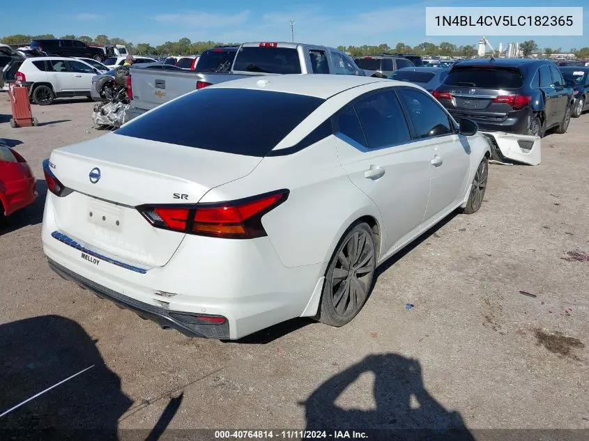 2020 Nissan Altima Sr Fwd VIN: 1N4BL4CV5LC182365 Lot: 40764814