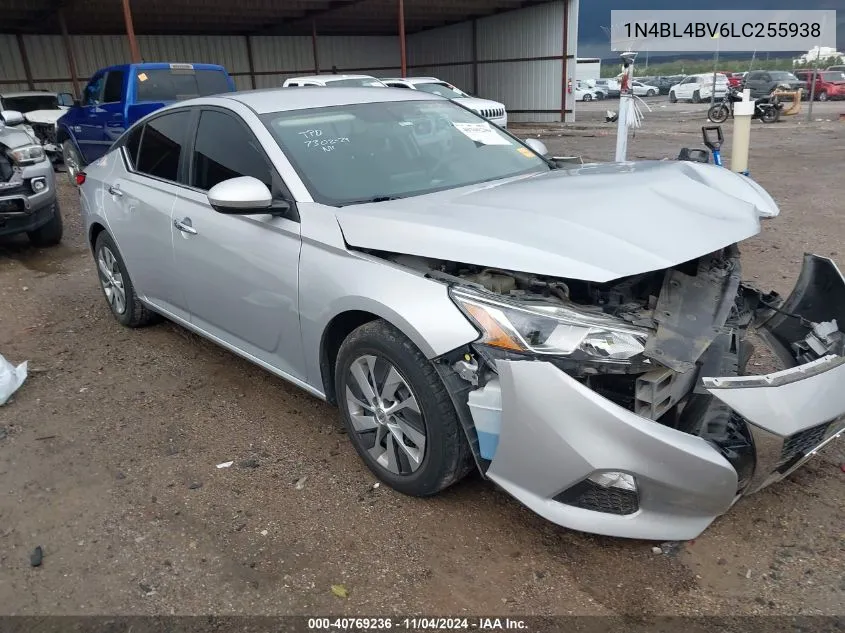 2020 Nissan Altima S Fwd VIN: 1N4BL4BV6LC255938 Lot: 40769236