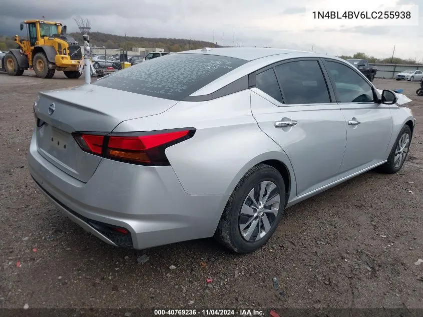 2020 Nissan Altima S Fwd VIN: 1N4BL4BV6LC255938 Lot: 40769236