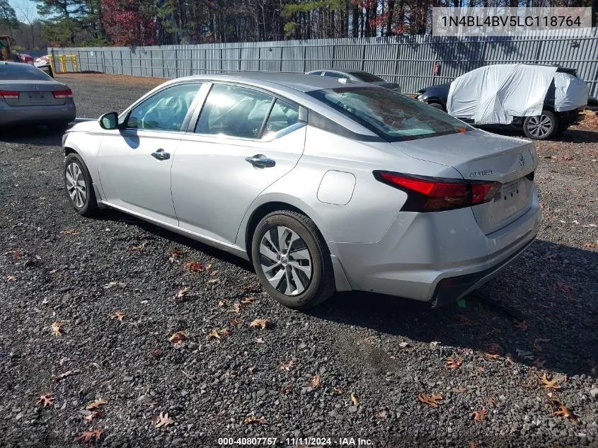 2020 Nissan Altima S Fwd VIN: 1N4BL4BV5LC118764 Lot: 40807757