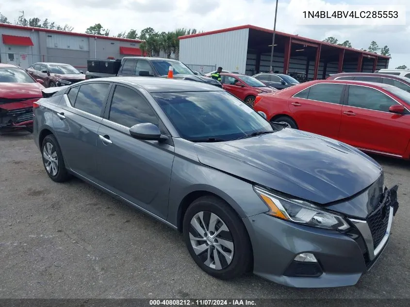 2020 Nissan Altima S Fwd VIN: 1N4BL4BV4LC285553 Lot: 40808212