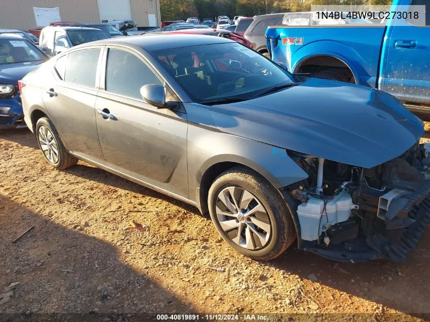 2020 Nissan Altima S Intelligent Awd VIN: 1N4BL4BW9LC273018 Lot: 40819891