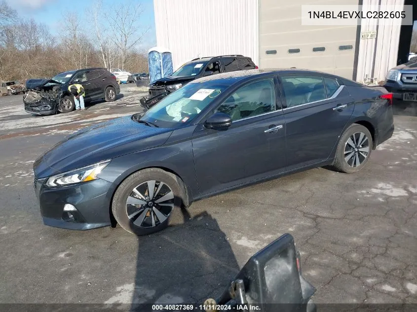 2020 Nissan Altima Sl Fwd VIN: 1N4BL4EVXLC282605 Lot: 40827369