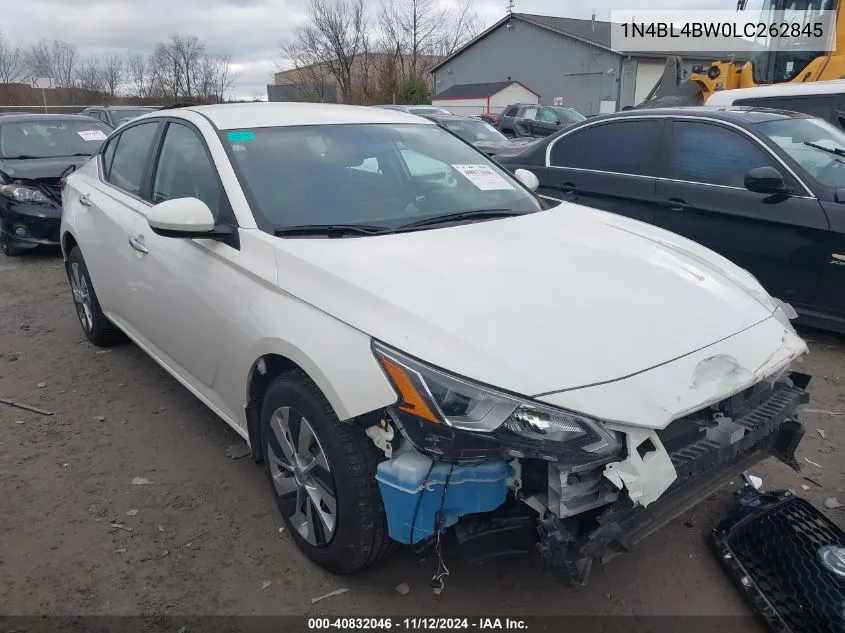 2020 Nissan Altima S Intelligent Awd VIN: 1N4BL4BW0LC262845 Lot: 40832046