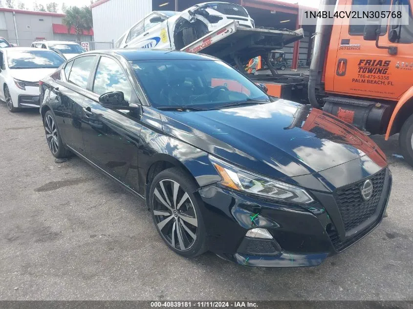 2020 Nissan Altima Sr Fwd VIN: 1N4BL4CV2LN305768 Lot: 40839181