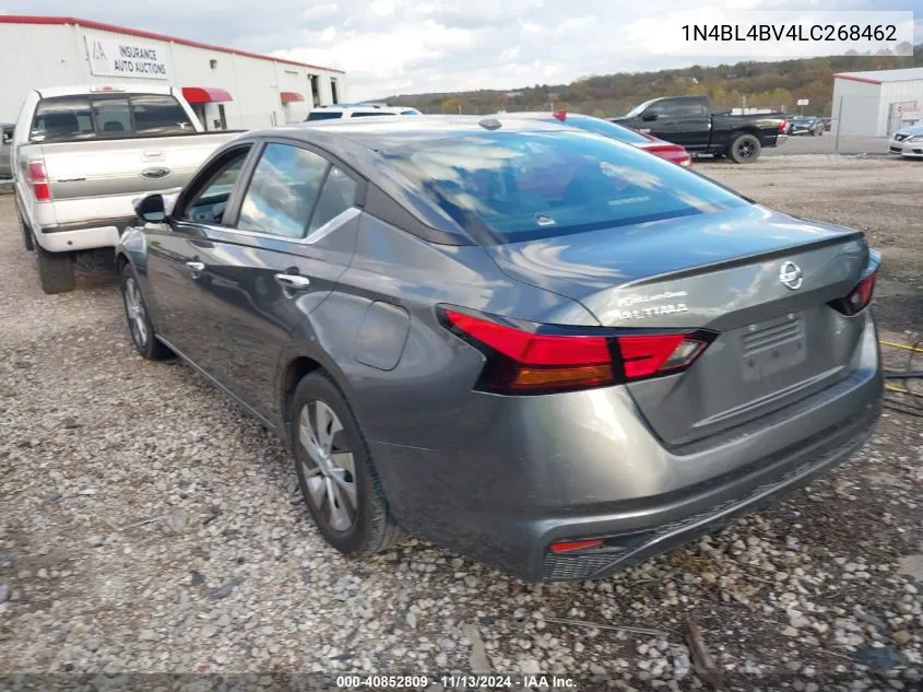 2020 Nissan Altima S Fwd VIN: 1N4BL4BV4LC268462 Lot: 40852809