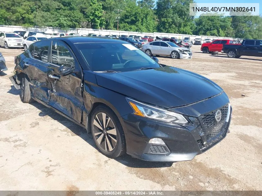 1N4BL4DV7MN302641 2021 Nissan Altima Sv Fwd