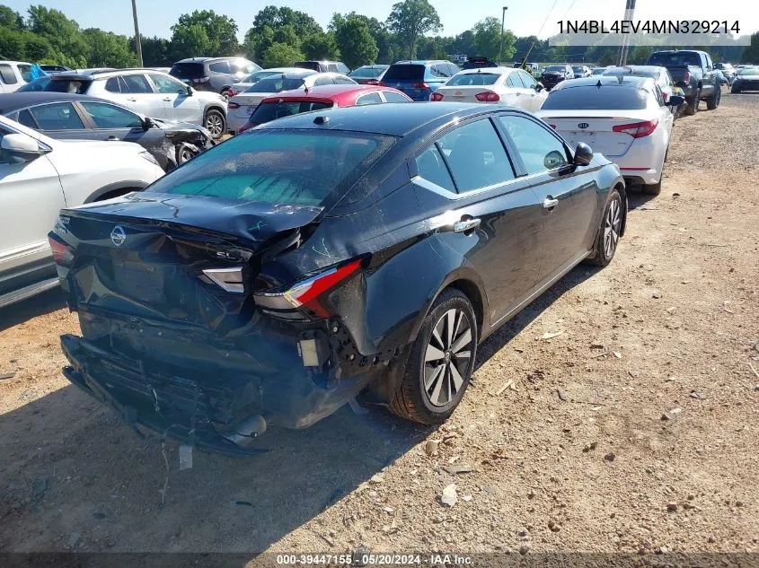 1N4BL4EV4MN329214 2021 Nissan Altima Sl Fwd