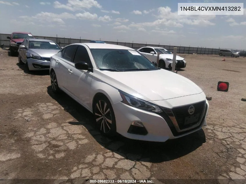 2021 Nissan Altima Sr Fwd VIN: 1N4BL4CVXMN413282 Lot: 39682333