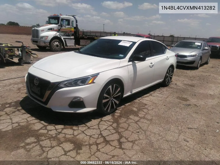 2021 Nissan Altima Sr Fwd VIN: 1N4BL4CVXMN413282 Lot: 39682333