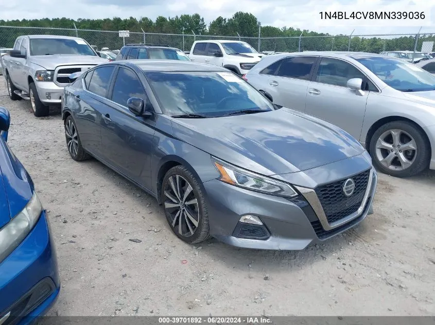 2021 Nissan Altima Sr VIN: 1N4BL4CV8MN339036 Lot: 39701892