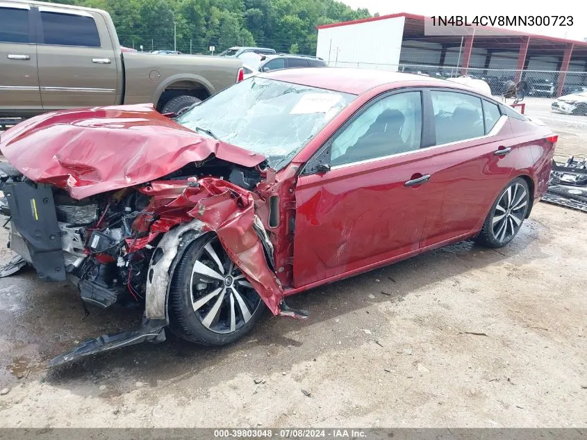 1N4BL4CV8MN300723 2021 Nissan Altima Sr Fwd