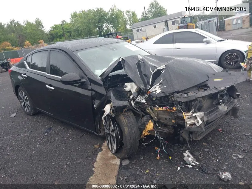 1N4BL4DV4MN364305 2021 Nissan Altima Sv Fwd