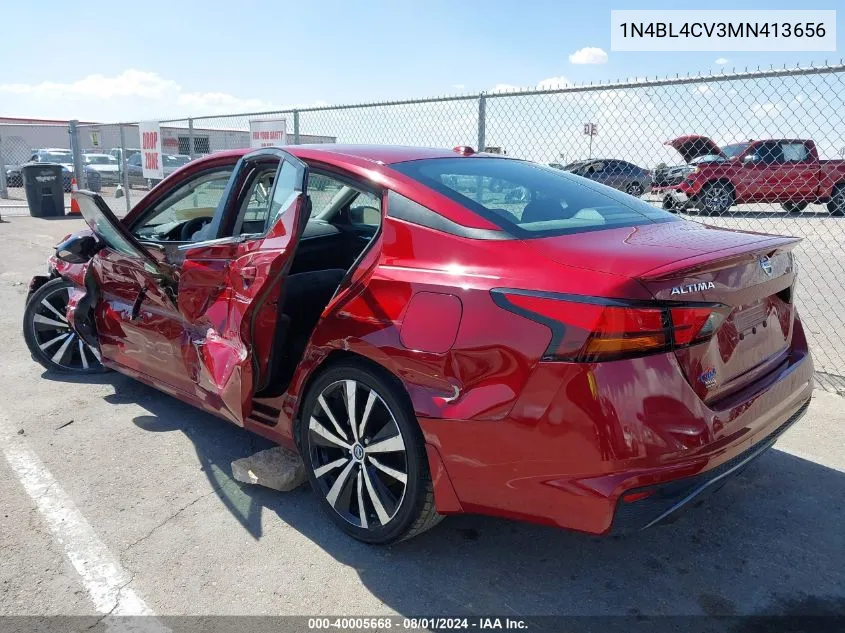 1N4BL4CV3MN413656 2021 Nissan Altima Sr Fwd