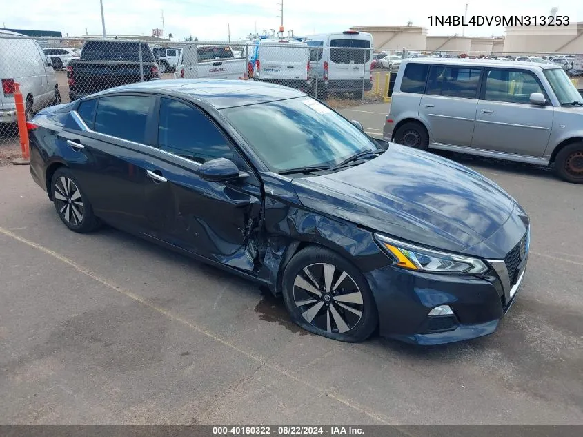 2021 Nissan Altima Sv Fwd VIN: 1N4BL4DV9MN313253 Lot: 40160322