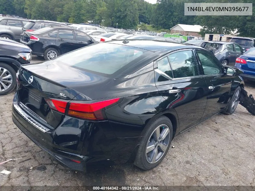 2021 Nissan Altima Sl VIN: 1N4BL4EV0MN395677 Lot: 40164342