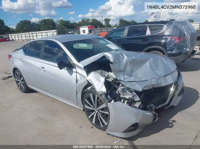 1N4BL4CV2MN373960 2021 Nissan Altima Sr Fwd