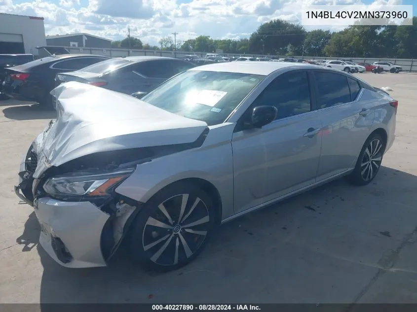 1N4BL4CV2MN373960 2021 Nissan Altima Sr Fwd