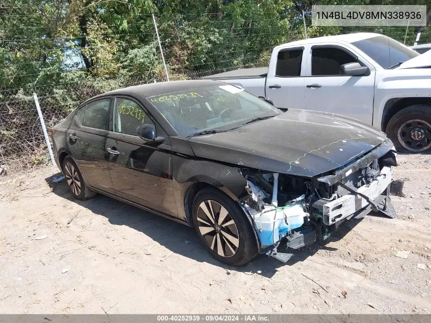 2021 Nissan Altima Sv VIN: 1N4BL4DV8MN338936 Lot: 40252939