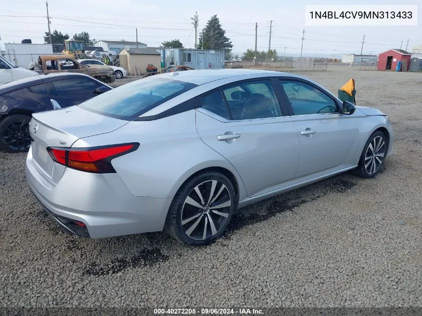 1N4BL4CV9MN313433 2021 Nissan Altima Sr Fwd