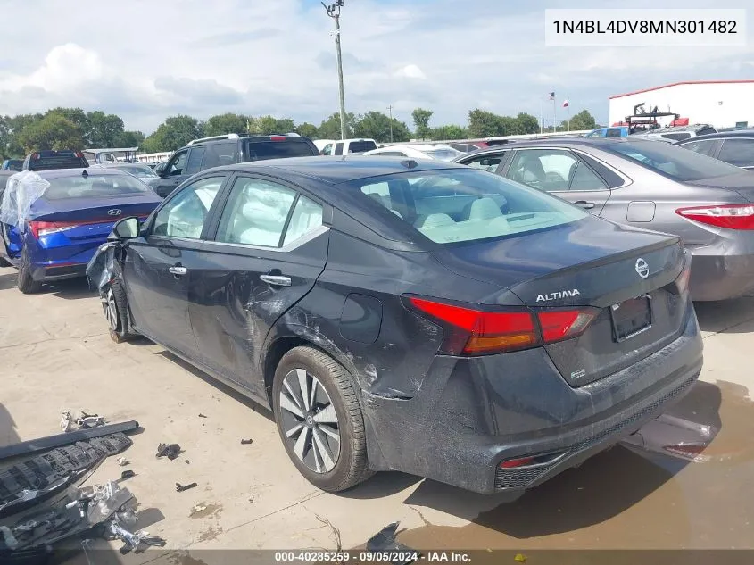 1N4BL4DV8MN301482 2021 Nissan Altima Sv Fwd