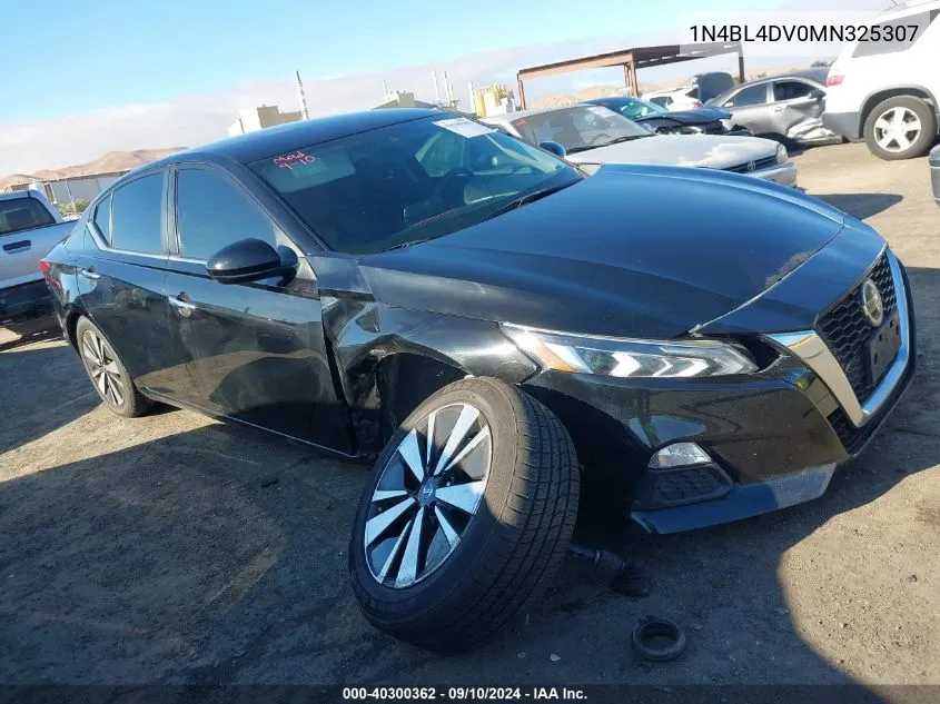 2021 Nissan Altima Sv VIN: 1N4BL4DV0MN325307 Lot: 40300362