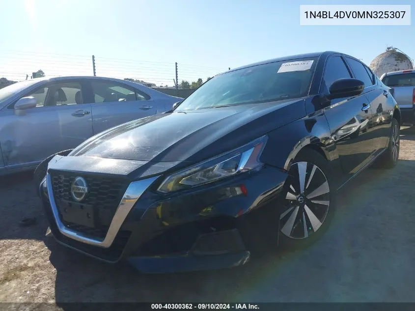 2021 Nissan Altima Sv VIN: 1N4BL4DV0MN325307 Lot: 40300362