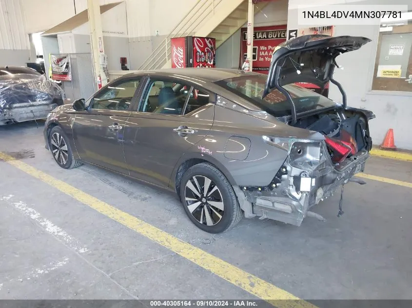 1N4BL4DV4MN307781 2021 Nissan Altima Sv