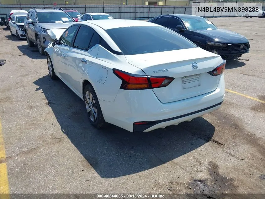 1N4BL4BV9MN398288 2021 Nissan Altima S Fwd