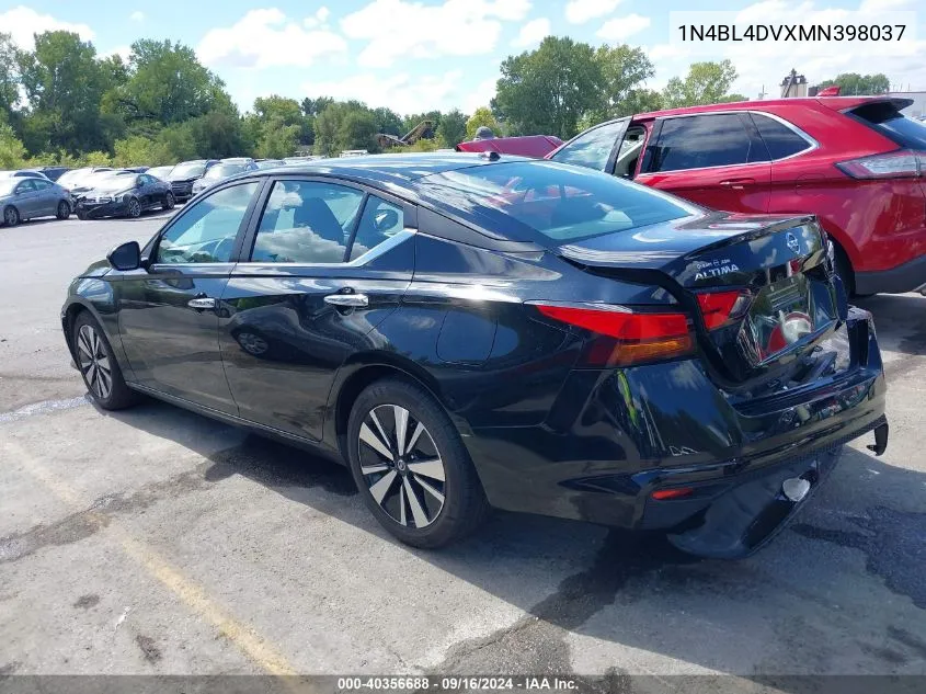 1N4BL4DVXMN398037 2021 Nissan Altima Sv Fwd